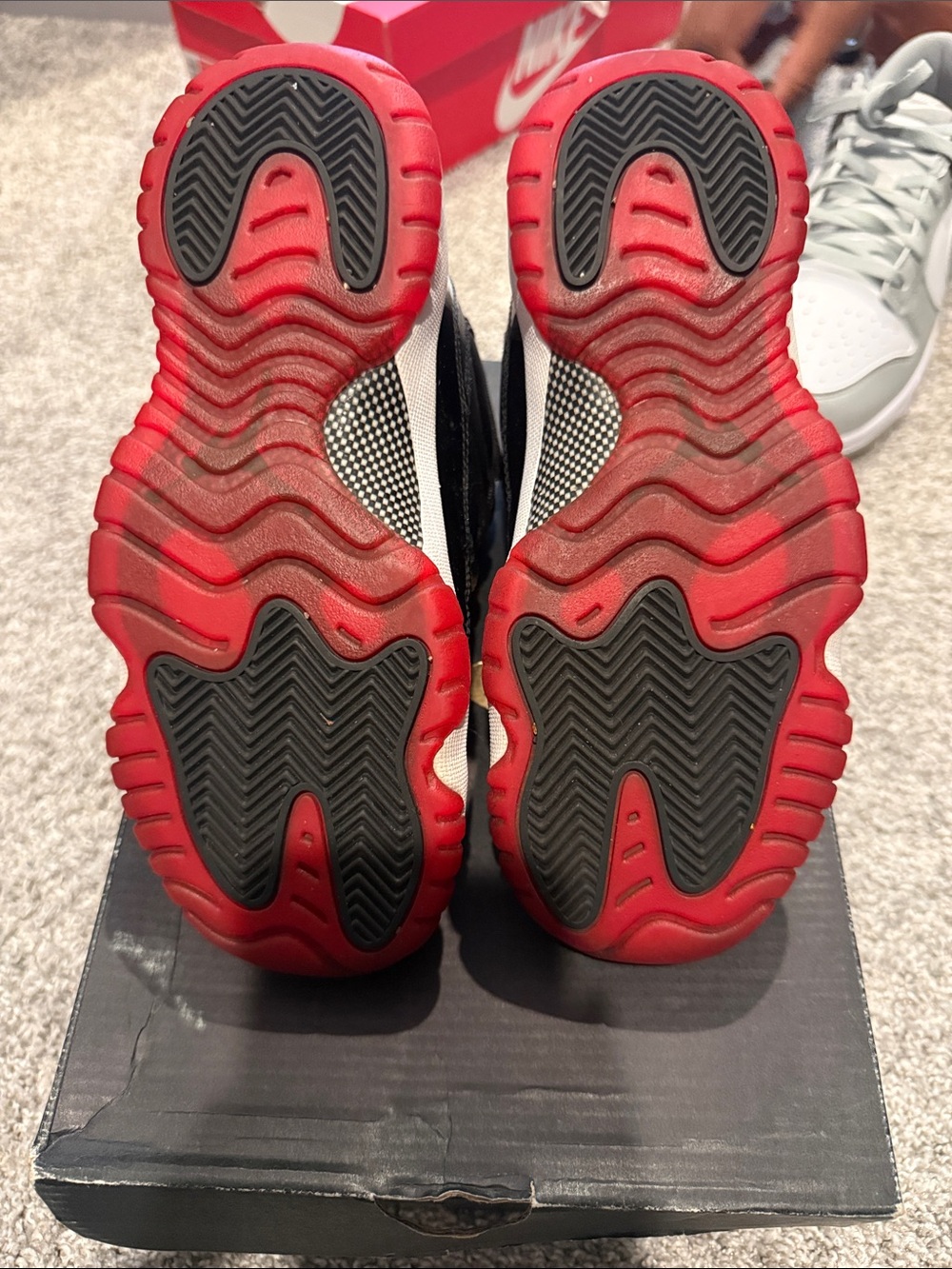 Jordan Bred 11s - Picture 2 of 3